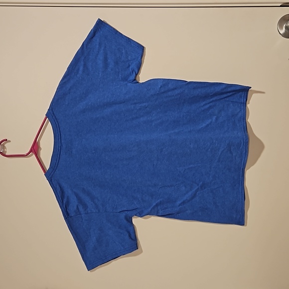 Super Mario blue short sleeve graphic tee XL characters EUC - Picture 6 of 6